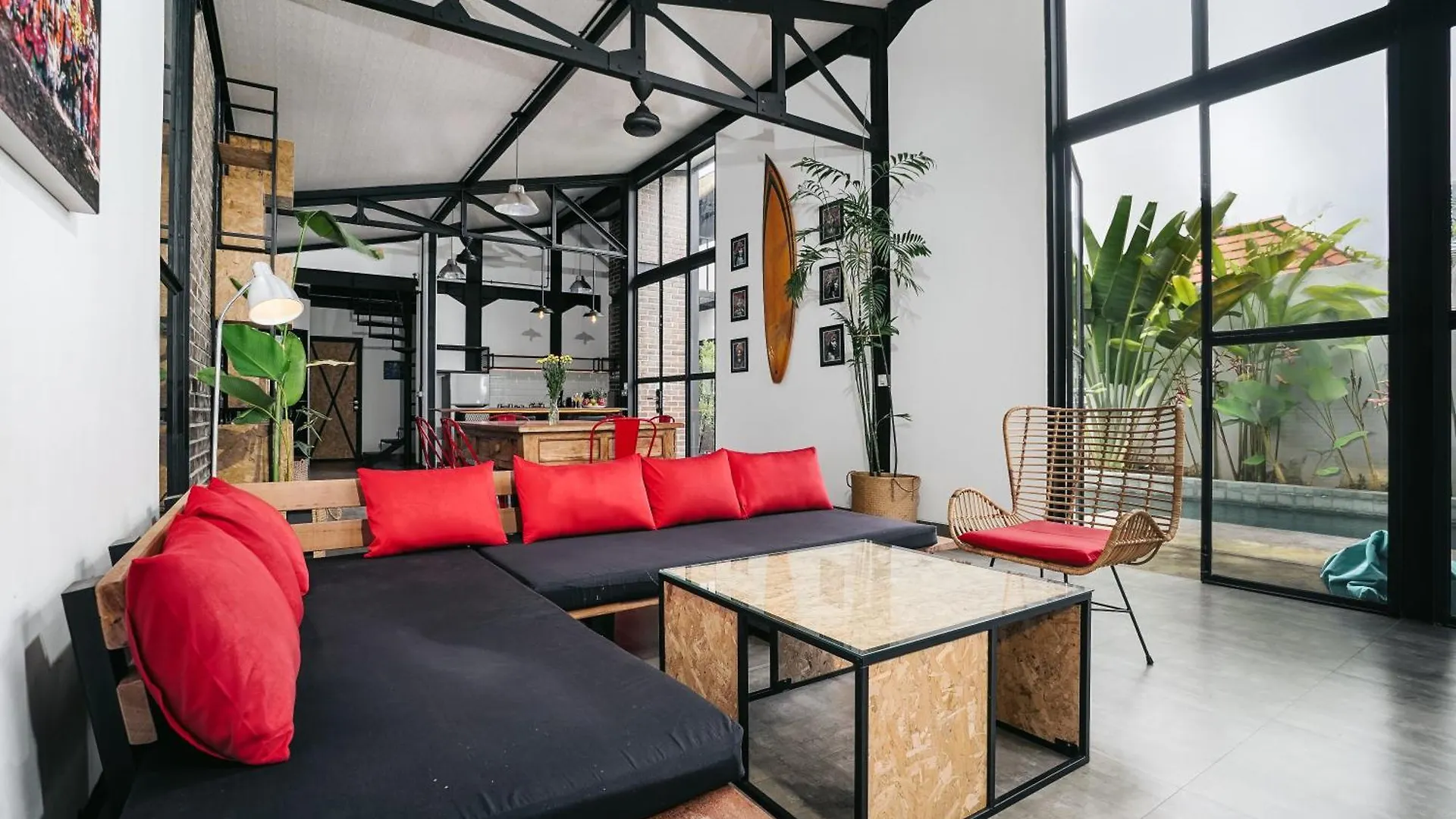 Villa Costa Plana - 2 Bedroom Industrial Private Villa In Umalas, Between Canggu & Seminyak Ινδονησία